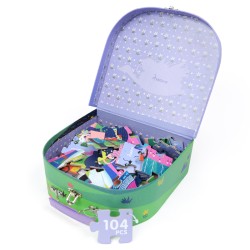 Puzzle maletín - La Bella Durmiente - 104 piezas