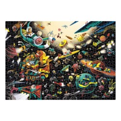 Puzzle artístico Viaje espacial - 1000 piezas