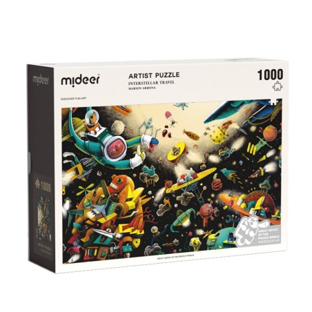 Puzzle artístico Viaje espacial - 1000 piezas