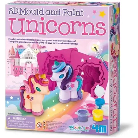 Mould & Paint 3D Unicornios