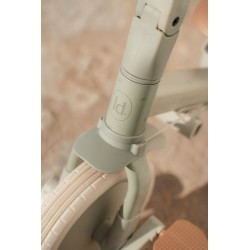 Triciclo con barra verde flores - Little Dutch