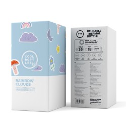 The Kiddie Bottle -  Rainbow Clouds 350ml