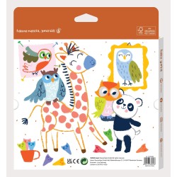 Crayones Búho-12 Colores