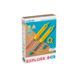 EXPLORE Kit de 50 piezas - Makedo