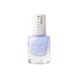Esmalte de uñas a base de agua Kids AZUL PRINCESS- aroma VAINILLA
