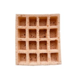 Esponja de ducha "waffle"