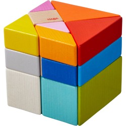 Juego de Composición 3D Cubo Tangram