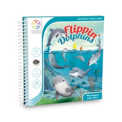 Juego de viaje magnético Flippin' Dolphins