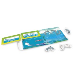 Juego de viaje magnético Flippin' Dolphins