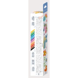 Kit de Rollos para Colorear-Unicornio de Fantasía
