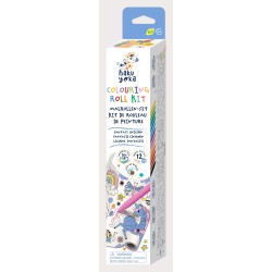 Kit de Rollos para Colorear-Unicornio de Fantasía