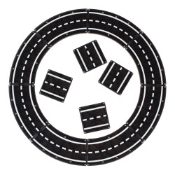 MAGNA-T XTRA Roads Set 12 pcs