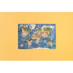 Micropuzzle - The World - 600 piezas