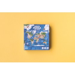 Micropuzzle - The World - 600 piezas