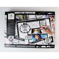 Pizarra de luz LED + set iniciación Manga - Sycomore