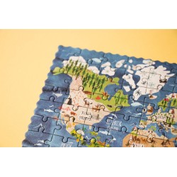 Pocket puzzle - Discover the World - 100 piezas