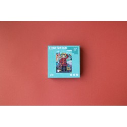 Pocket puzzle - Firefighter - 36 piezas