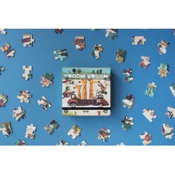 Pocket puzzle - Vroom Vroom - 50 piezas