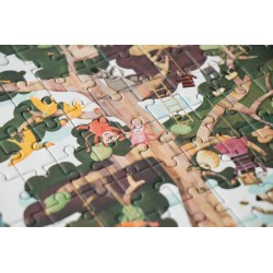 Pocket puzzle reversible - My tree puzzle - 100 piezas