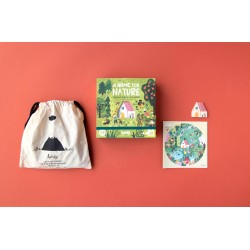 Puzzle - A home for nature - 4 x 10 piezas