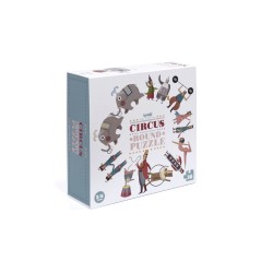 Puzzle - Circus Round - 36 piezas