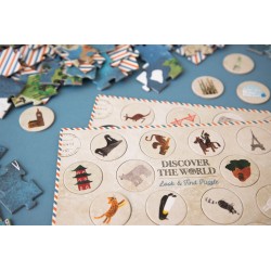 Puzzle - Discover the World - 200 piezas