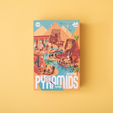 Puzzle - Go to the Pyramids - 100 piezas