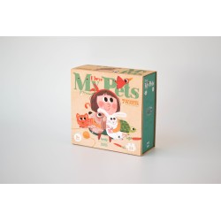 Puzzle - I Love My Pets - 7 x 3 piezas
