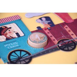 Puzzle - My little train - 10 x 3 piezas