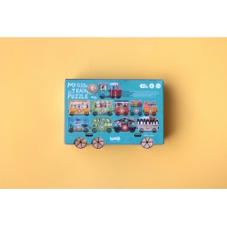 Puzzle - My little train - 10 x 3 piezas