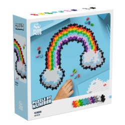 Puzzle by Number: Arcoiris - 500 piezas
