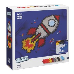 Puzzle by Number: Cohete - 500 piezas