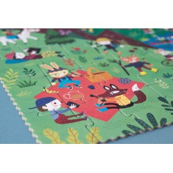 Puzzle reversible - Let's go to the mountain - 36 piezas