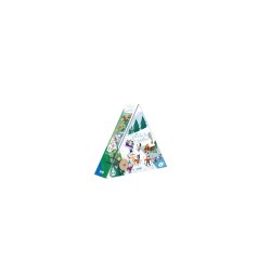 Puzzle reversible - Let's go to the mountain - 36 piezas