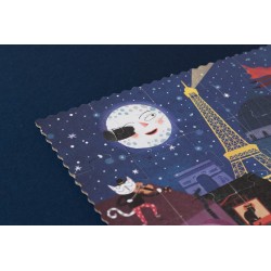 Puzzle reversible - Night & Day in Paris - 36 piezas