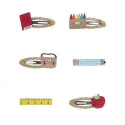 Set de regalo clips de pelo  - School Days