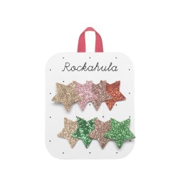 Clips de pelo - Jolly Glitter Star