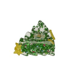 Pinza de pelo - Jolly Christmas Tree Claw