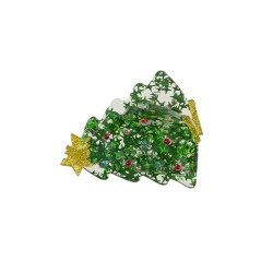 Pinza de pelo - Jolly Christmas Tree Claw
