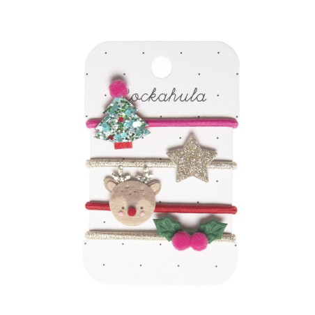 Gomas de pelo - Festive Christmas