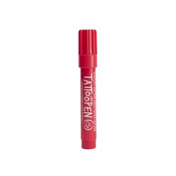 Rotulador tatuaje temporal - Rojo