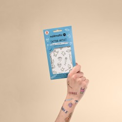Plantilla de tatuajes temporales - Rock