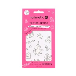 Plantilla de tatuajes temporales - Magic World