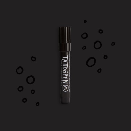 Rotulador tatuaje temporal - Negro