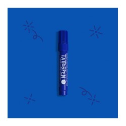 Rotulador tatuaje temporal - Azul oscuro