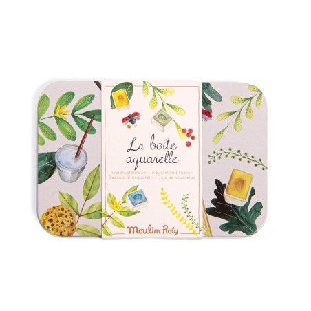 Caja de acuarelas - El jardín de Moulin