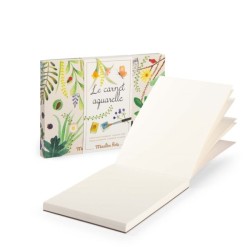 Cuaderno papel acuarela - El jardín de Moulin Roty
