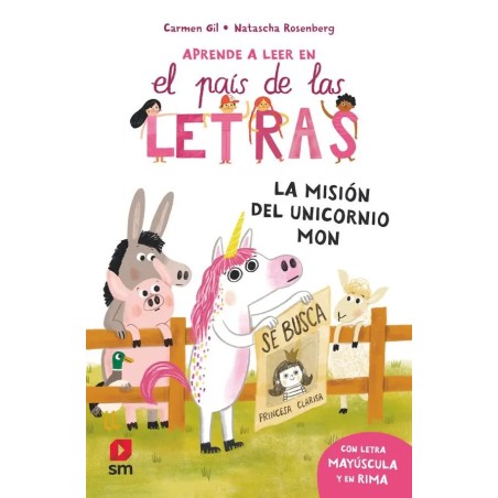 Aprende a leer en el país de las letras - La misión del unicornio Mon