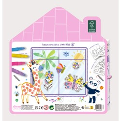 Arte de Ventana - Jardín de Mariposas