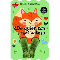 El zorro se pregunta ¿De quién son estas patas?